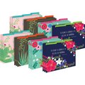 Barker Creek Petals & Prickles Designer Letter-Size File Folders, Multi-Design Set, 24/Package 3875